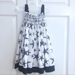 New Anavini Smocked Starfish Dress, size 3T
